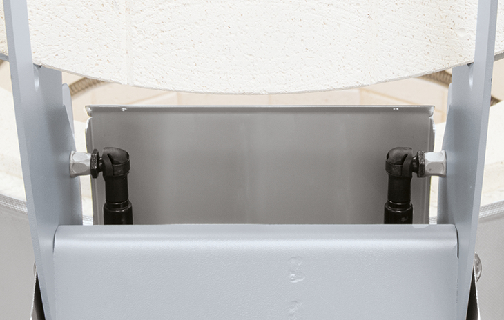 Horno Nabertherm amortiguador de presión