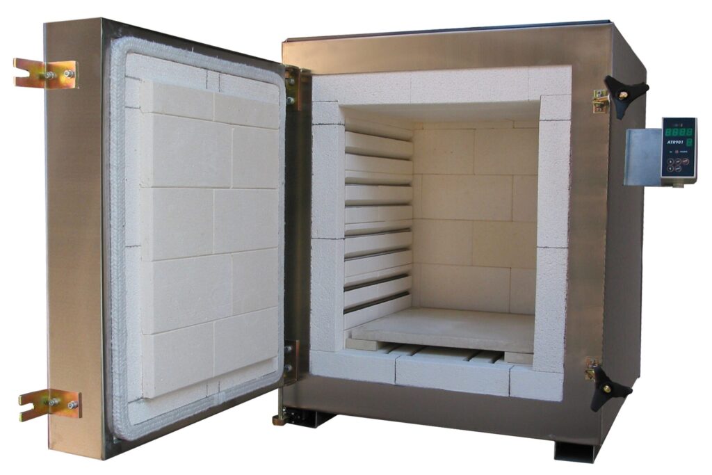 Horno eléctrico Tecnopiro Benjamín-abierto