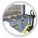 Horno eléctrico cerámica Tecnopiro SM, cargador